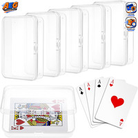 Spielkartenbox 5 StüCk Transparent Kunststoff FüR Spielkarten Visitenkarten