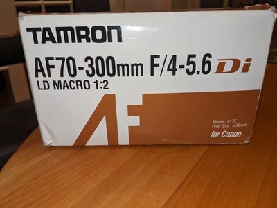 Tamron AF 70-300mm f/4-5.6 Di LD Macro 1:2 Telephoto Zoom Lens