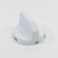 WP74002444 Whirlpool White Thermostat Control Knob OEM WP74002444
