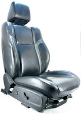 2015-2023 Dodge Charger Passenger Rh Bucket Seat Leather Electric Black Oem