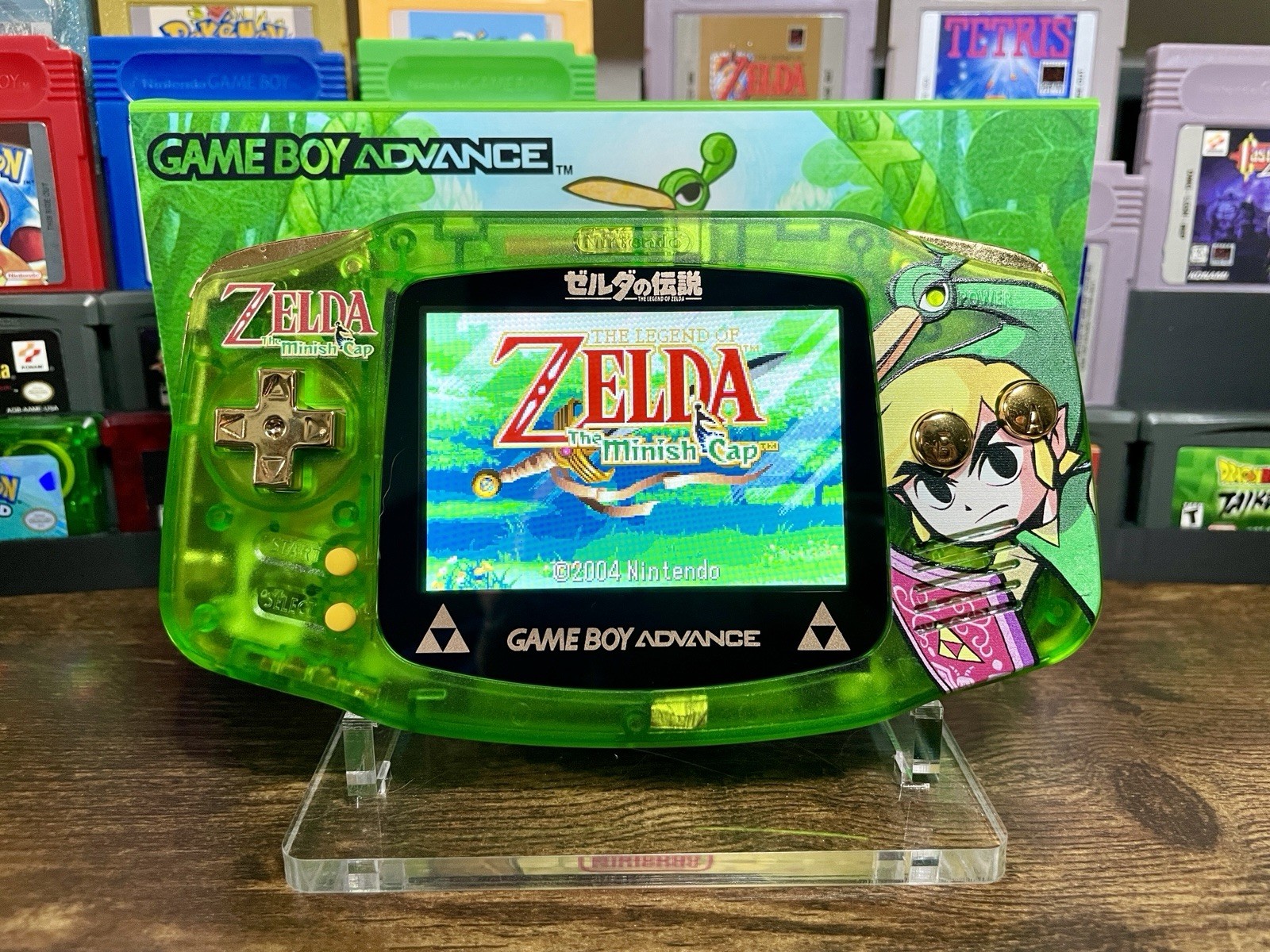 Legend of Zelda Nintendo Game Boy Advance IPS V2 3.2” Display
