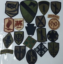 Konvolut Sammlung Lot 20 US Army Aufnäher Patches Mega Sale Abverkauf 37