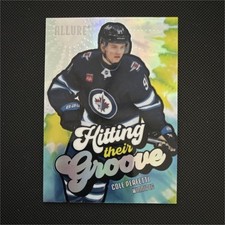 Upper Deck Allure 2025-26 Cole Perfetti HTG-8 Winnipeg Jets NHL Groove