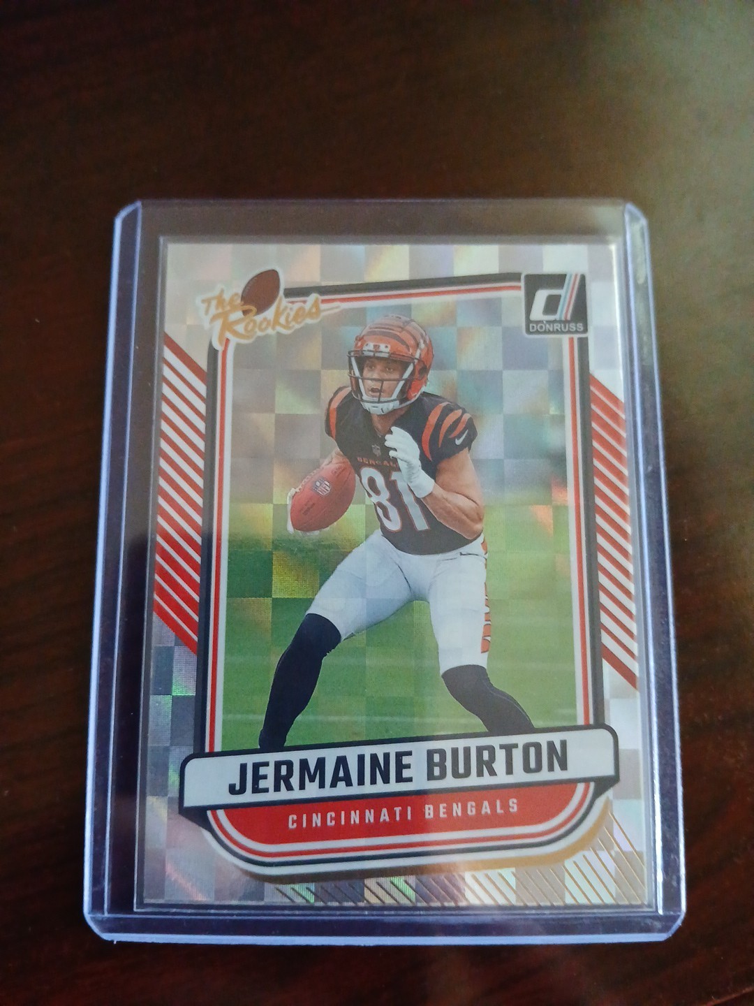 2024 Panini Donruss - The Rookies Jermaine Burton #TR-31 (RC) Cincinnati Bengals
