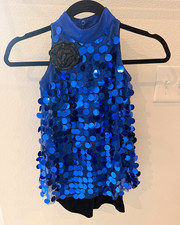 Revolution Dancewear Next Best Thing One Piece Dance Costume Child Mediu RC20928