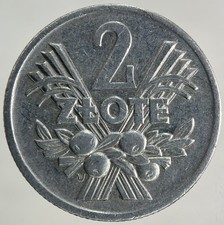 1974 Poland 2 Zlote Zloty Zlotych Coin | Fine Collectable Grade