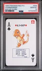 1996 POKEMON RED VERSION PLAYING CARDS ACE OF CLUBS #004 CHARMANDER PSA 10