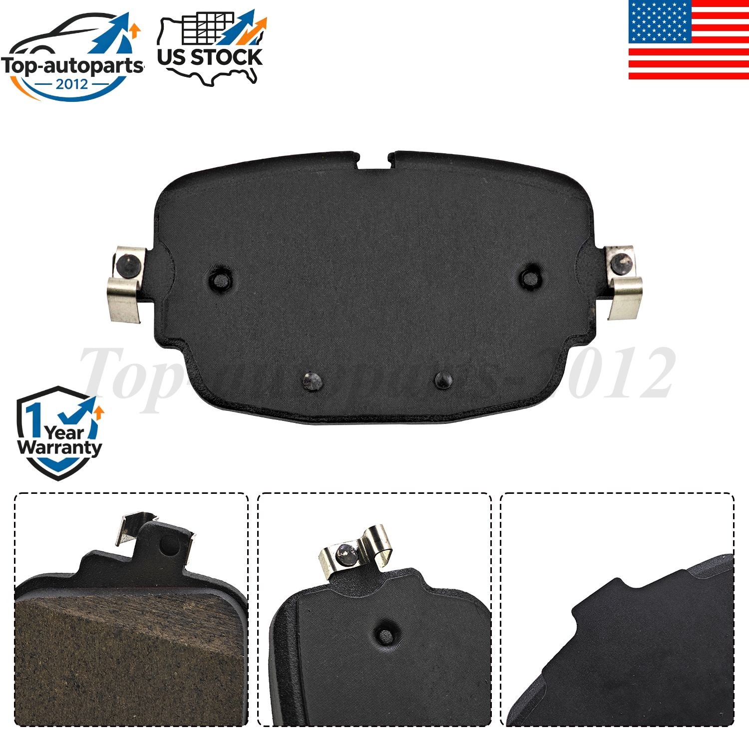 Lamborghini Urus 2018-2022 Front Brake pads Set P/N 4M0698151AR