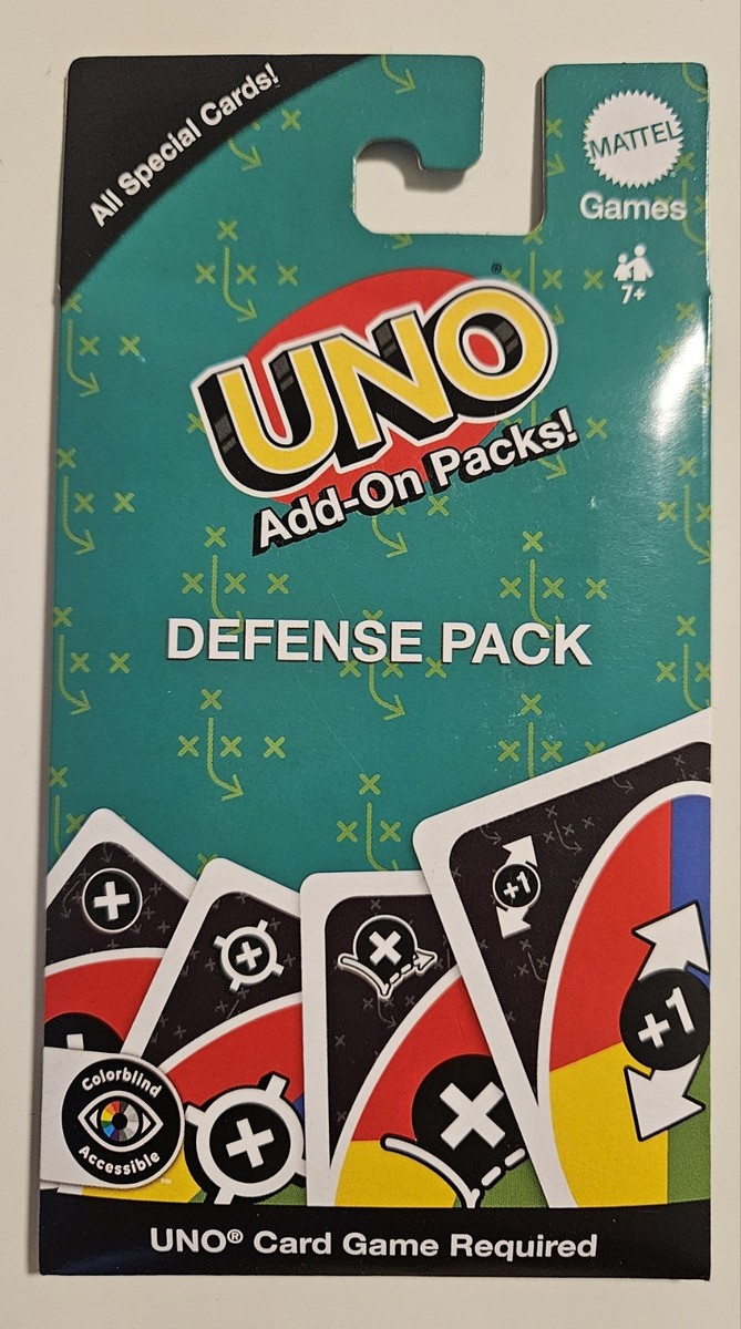 Mattel Uno Add on Packs Defense JMM18 | eBay