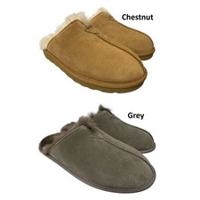 Member's Mark Men's Indoor/Outdoor Sheepskin Wool Lined Slipper