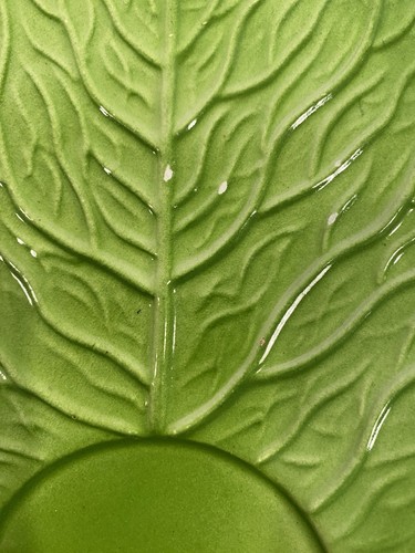 Vintage Holt Howard Kohlblatt Untertasse Teller Mittagessen 3er Set - Bild 6 von 12