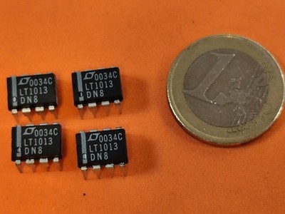 4pcs Amp Operation  LT1013 DN8 Dual Verstärker Amplifire Linear Technology LT