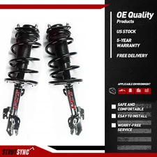 FCS OE Complete Front Struts for 2011-2014 Toyota Sienna 3.5L 4X4 7 Seats