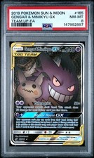 POKEMON GENGAR & MIMIKYU GX TEAM UP FULL ART ALT 165 PSA 8 REGRADE on eBay