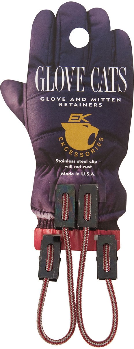 EK Sport Cat-Glove Keeper - Lightweight Ski - Snowboard Glove Storage Clip