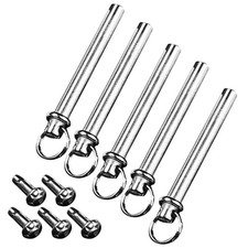 5 Sets Handheld Fan Solid Shaft Rivets for Folding Nut Repair Kit