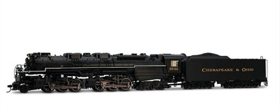 Hornby HR2951 HO C&O ''Allegheny'' 2-6-6-6 Articulated Steam Locomotive #1632