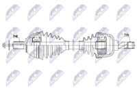 NTY Antriebswelle NPW-VV-169 FüR Ford Volvo