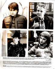 1989 UNIVERSAL PICTURES - BACK TO THE FUTURE 2 - MICHAEL J FOX - PROMO PHOTO