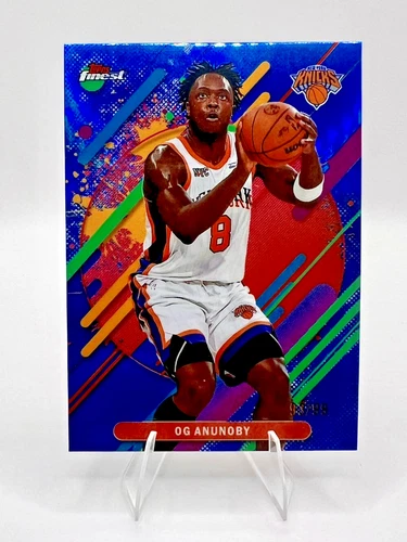 2025-26 Topps Finest - Rare OG Anunoby #227 Blue Refractor /99