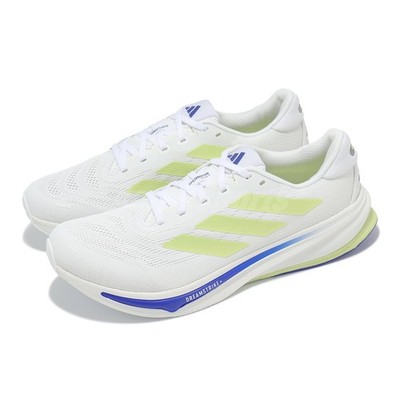 adidas Supernova Rise 2 M Wide White Zero Metallic Pulse Lime Men Running IH8712