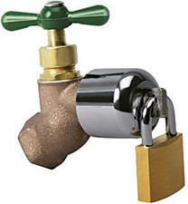 Easy to Install Tamper-Proof Outside Faucet Hose Bibb Lock to Stop Water Theft