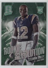 2013 Panini Spectra Rookie Revolution Green 1/5 Stedman Bailey #33 09q5