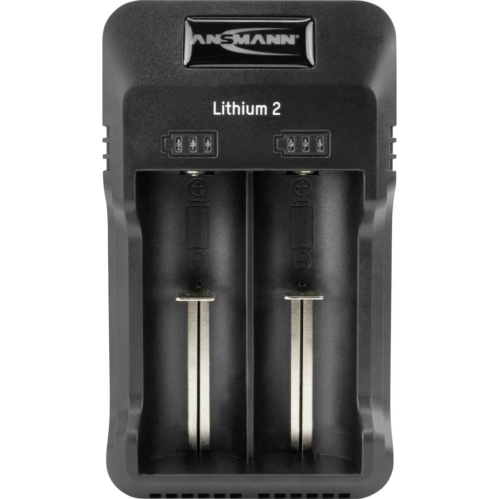 Ansmann Lithium 2 Chargeur Piles 10340 10350 Li-ion NiMH Rondes