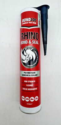 BONDLOC RHINO BOND & SEAL POLYURETHAN KLEBSTOFF / DICHTSTOFF, SOFORTDICHTUNG 310ml