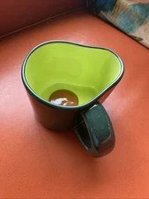 Tabitha Brown AVOCADO 16oz Stoneware Coffee Mug Cup Green