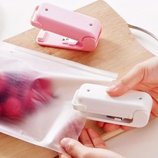 Máquina Selladora Bolsa de Plástico ABS Portátil Baja Pérdida Pequeña 1 pieza Película de Calefacción