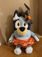 Bluey 12" Plush in Witch Costume By Dan Dee Halloween Plush Toy