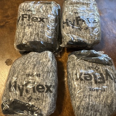 4 Pair Ansell HyFlex 11-801 Size 9 (L) Gloves