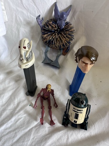 Star Wars Vintage Collection. Pez. Koosh Ball. Anakin. Droids. Used. See Details