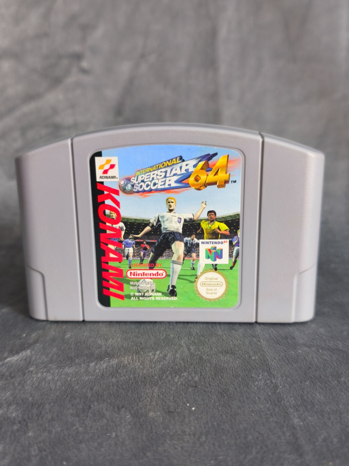 Jeu Nintendo 64 INTERNATIONAL SUPERSTAR SOCCER 64 N64 EUR cartouche retro