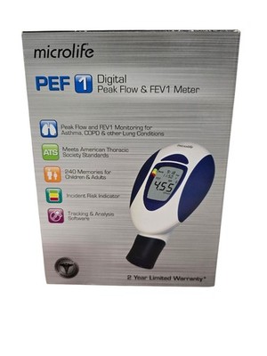 Microlife Digital Peak Flow & FEV1 Meter