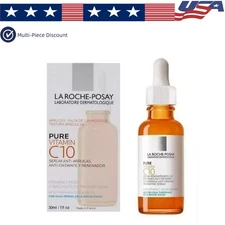 La Roche Posay 10% PURE VITAMIN C SERUM C10 Anti-Wrinkle Concentrate 30ml
