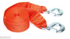 2 Pcs 16 Ft Tow Strap Rope Towing Truck Pull Pulling Strap Heavy Duty Tow Truck