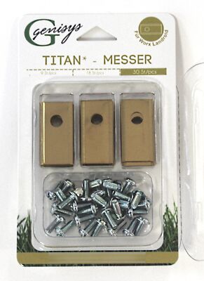 Genisys 18 Lame Di Ricambio In Titanio Compatibili Con - Foto 5