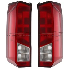 Rear Tail Lights Lamps Volkswagen Crafter Van 2016-> LED Bulbs Pair Left & Right