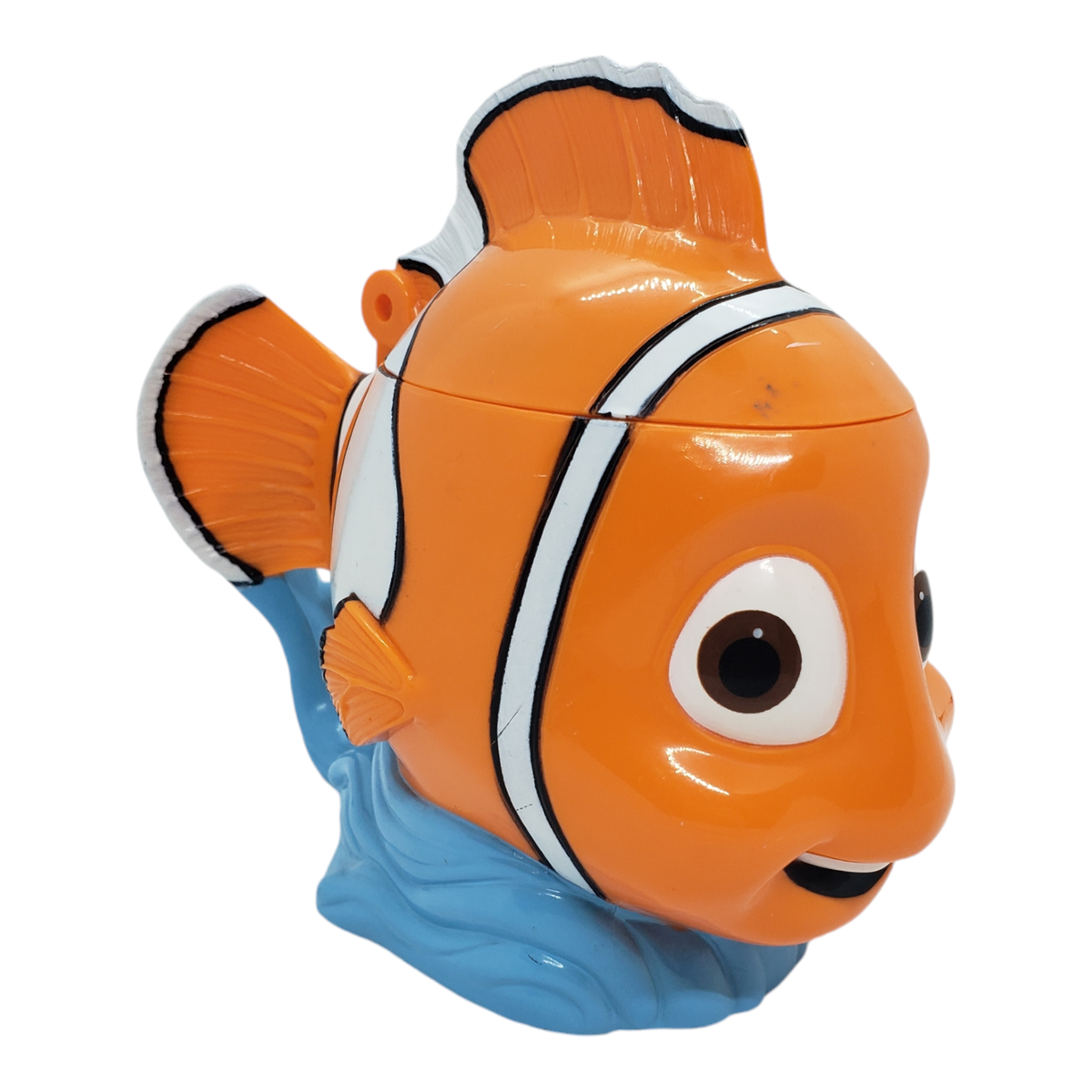 Disney on Ice Finding Nemo Cup Lidded Flip Top 3D Clown Fish Shape
