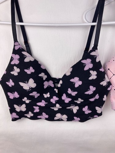 Victoria Secret Bras Bundle XS Wireless Lined Longline Padded Comfort Set of 2 - Picture 6 of 17