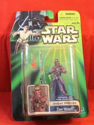 Star Wars Power of the Jedi POTJ Sneak Preview - Zam Wesell