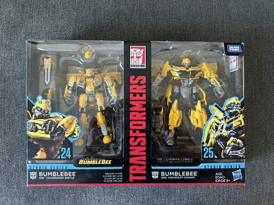 Hasbro E4688 Transformers Studio Series 24 & 25 Deluxe Class BUMBLEBEE Pack of 2