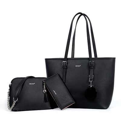 MoFut Shopper Groß Umhängetasche Geldbörse Damen Taschen 1/2/3 teiliges set