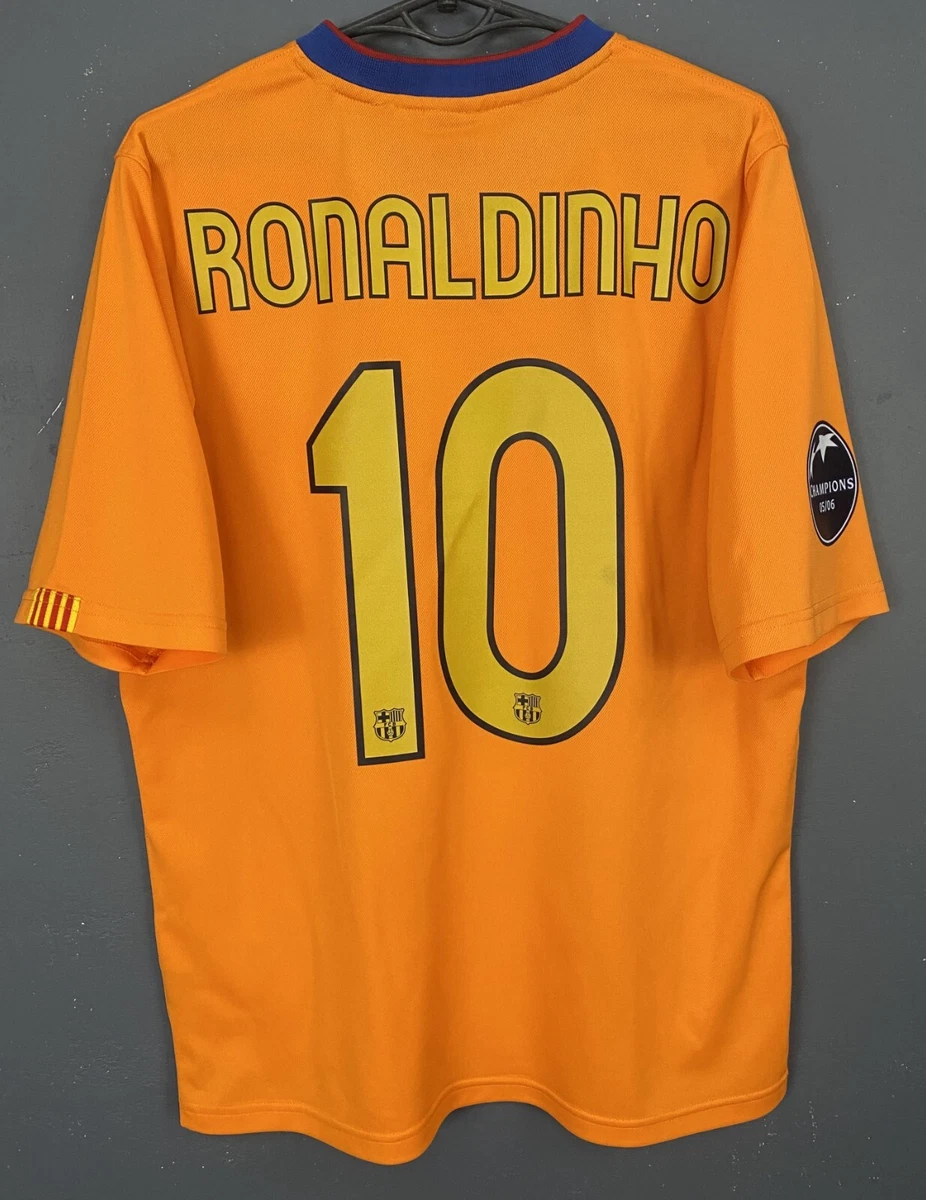 Camiseta ronaldinho barcelona 2006 sale