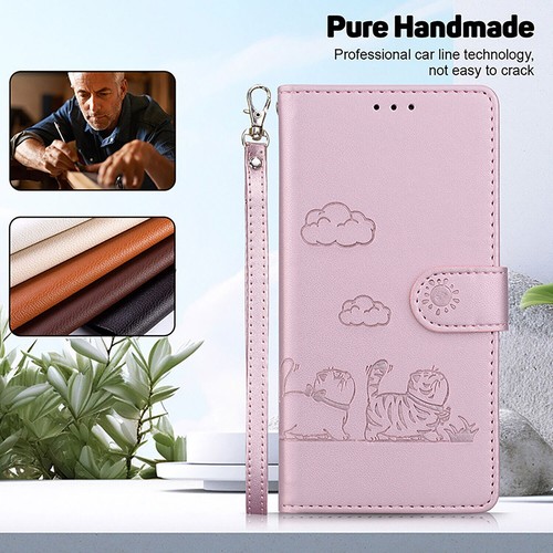 Leather Cat Wallet Phone Case For Xiaomi Redmi Note 13 10 9 9T 13R 13C A3 A1 A2 - 第 6/13 張圖片