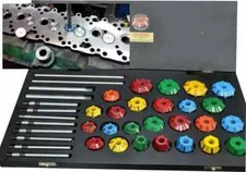 ECONOMICAL VALVESEAT RESTORATION CUTTERTOOL KIT CARBIDE TIPPED 25 MILLS+8ST BEST