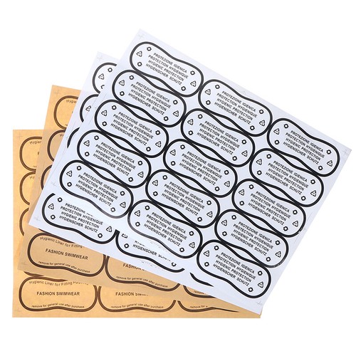 30pcs/set Hygiene Label Clear Tape Swimwear Underwear Try On Label - Picture 11 of 14