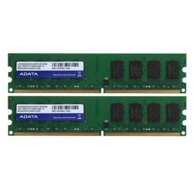 ADATA GB DDR2 RAM 2X 2GB PC2-6400 800MHz Memory HP